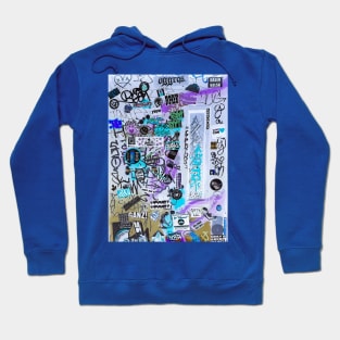 Graffiti Tags NYC Street Style Hoodie